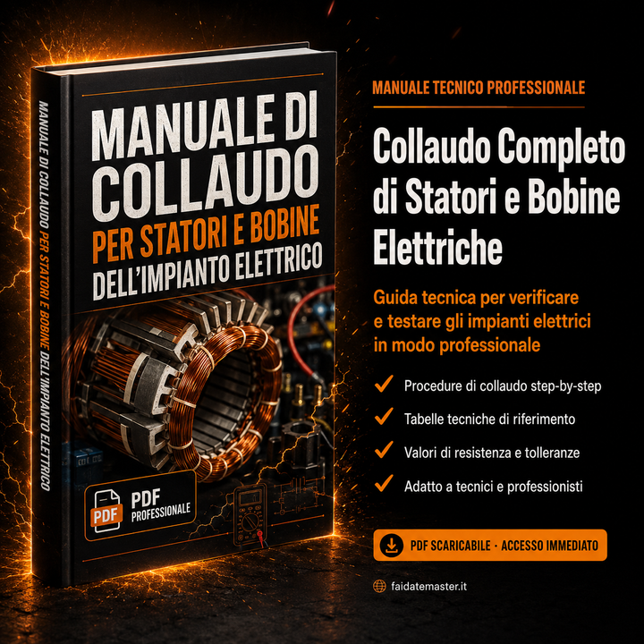 Manuale di Collaudo per Statori e Bobine dell'Impianto Elettrico