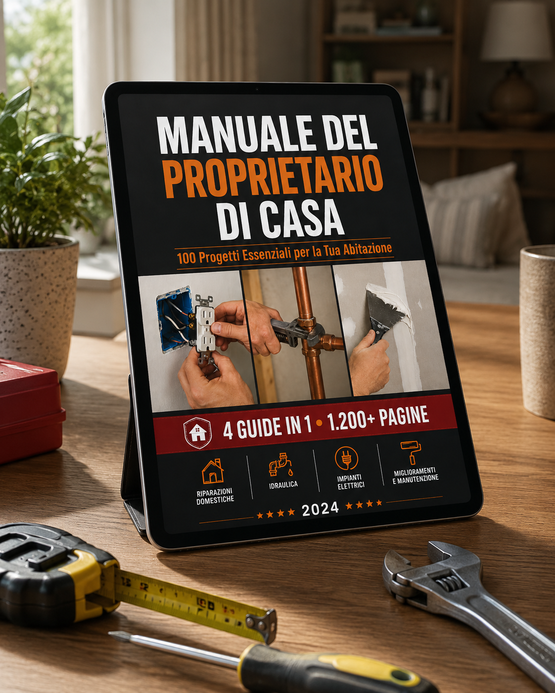 Manuale del Proprietario di Casa — 4 Guide in 1