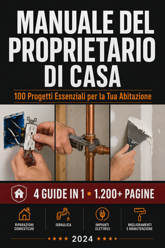 Manuale del Proprietario di Casa — 4 Guide in 1